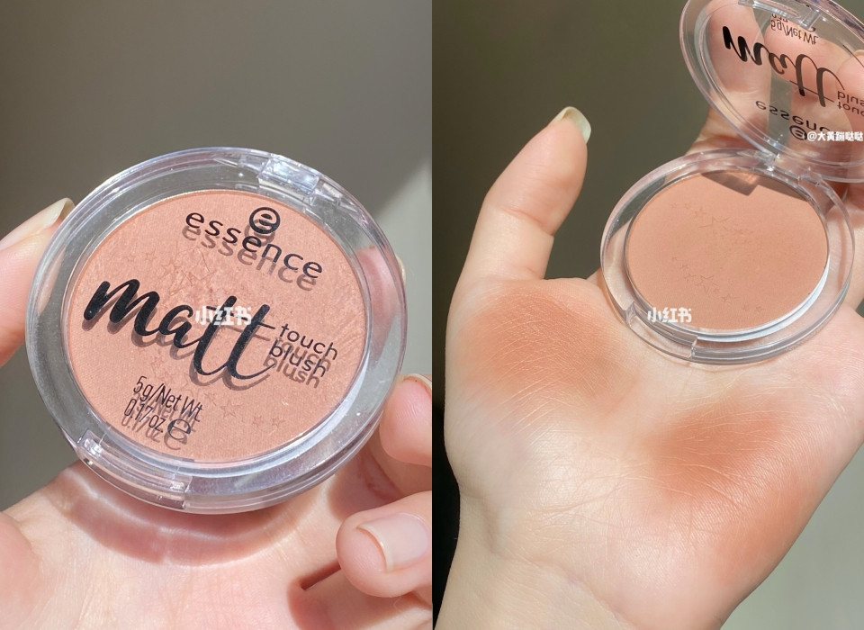 《雖然是神經病但沒關係》徐睿知奶茶裸腮紅推薦4：essence 柔霧名媛腮紅 #70，NT119