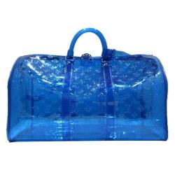 ◎街頭注目焦點款|◎超大尺寸空間|◎經典Monogram壓紋品牌定位:國際精品品牌:LouisVuitton/LV背法:手提包款:手提包顏色:藍色系外層材質:PVC/合成皮適用性別:男生開口方式:拉鍊