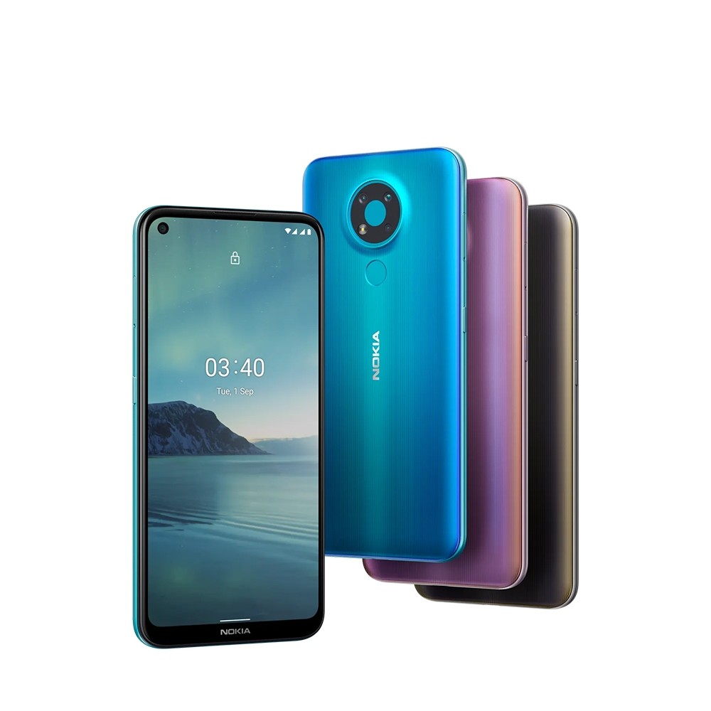 NOKIA 3.4 大螢幕三鏡頭智慧型手機(3G/64G)型式認證號碼CCAF204G0530T0聯強保固到2022年02月包裝盒內容物:Nokia3.4裝置快速入門手冊充電器Type-CTMUSB傳