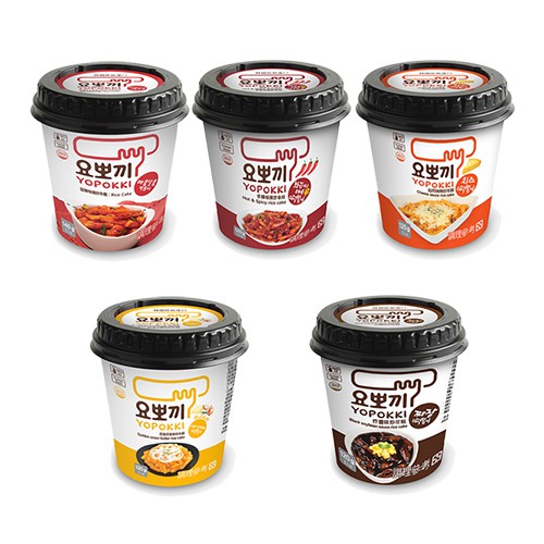 韓國 Yopokki 辣炒年糕即食杯(1杯裝)【小三美日】D400741