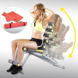 Rock Gym 8合1搖滾運動機 +紅色款瑜珈墊