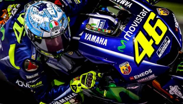 Valentino RossiAkun terverifikasi dalam tes MotoGP hari kedua di Qatar. twitter.com/valeyellow46