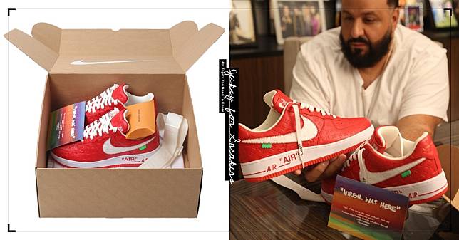 Nike Dj Khaled unboxing Louis Vuitton Nike Air Force 1 #nike