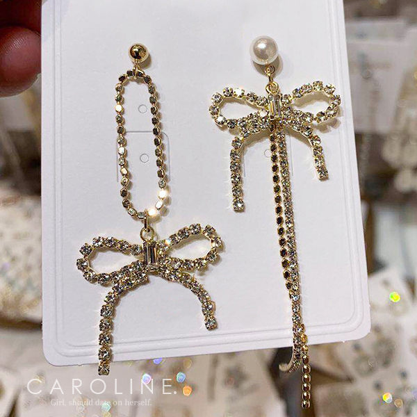 《Caroline》★韓國熱賣造型時尚奢華、華麗設計感耳環71321