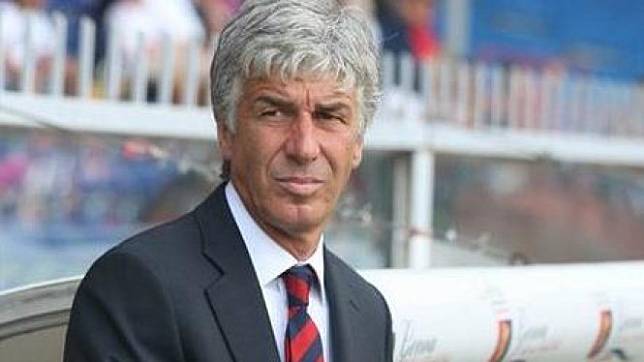 Pelatih Atalanta, Gian Piero Gasperini.