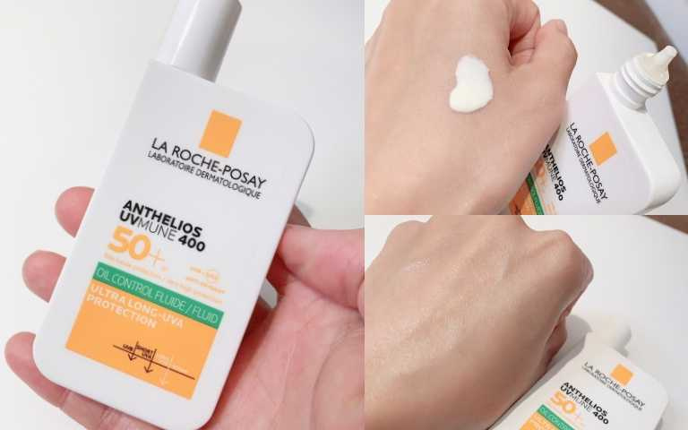 理膚寶水安得利控油防曬液SPF50+ PA++++(PPD27.4) 50ml／850元 質地清爽不黏膩當然是必須的，但甚至還可以長效吸油不泛油光&有效抗汗水，實在太讚了。（圖／吳雅鈴攝）