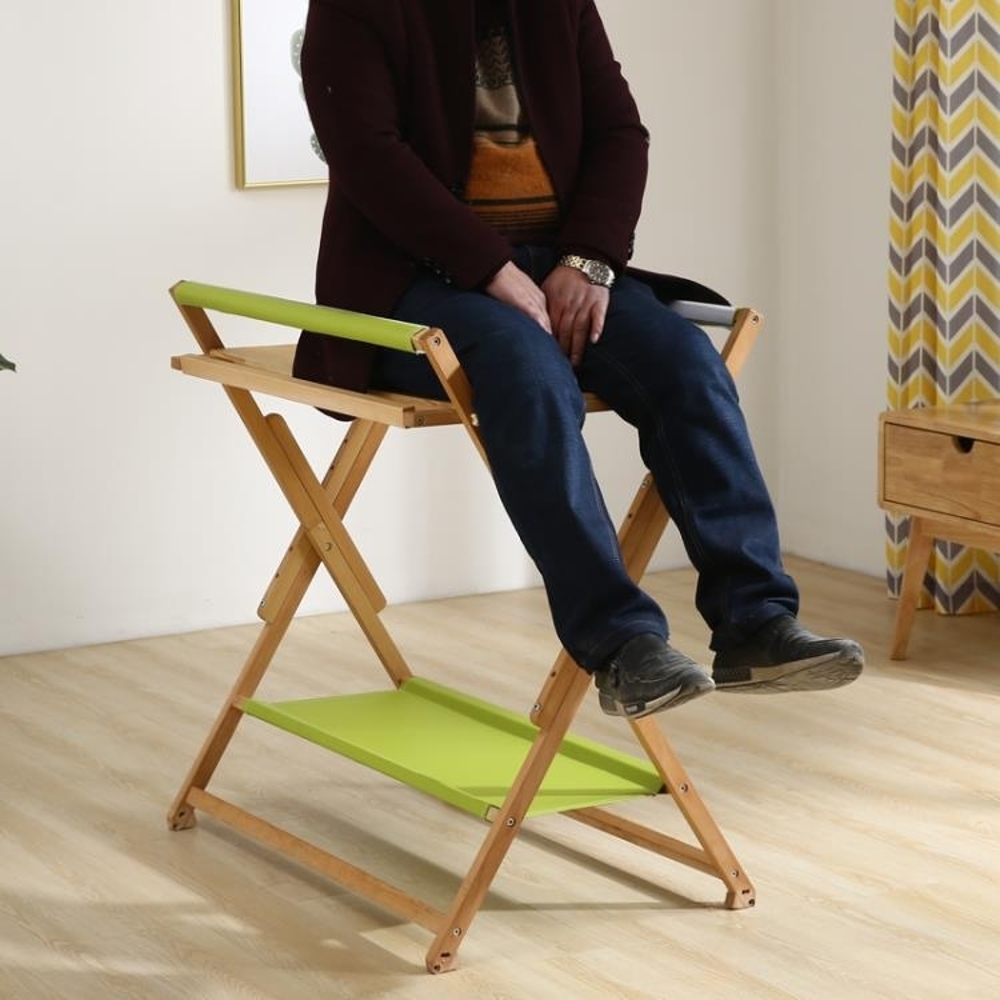 尿布台嬰兒護理台換尿布台撫觸台可折疊寶寶洗澡台實木按摩台便攜【星時代女王】