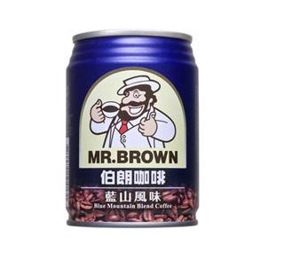 (預購)【伯朗】金車伯朗藍山咖啡240ml(24罐/箱)*2箱，免運