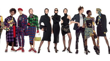 史上最「長」廣告！Versace 齊聚 Gigi Hadid、Bella Hadid、中國超模孫菲菲、維多利亞西蕾蒂等一字排開超強氣場！