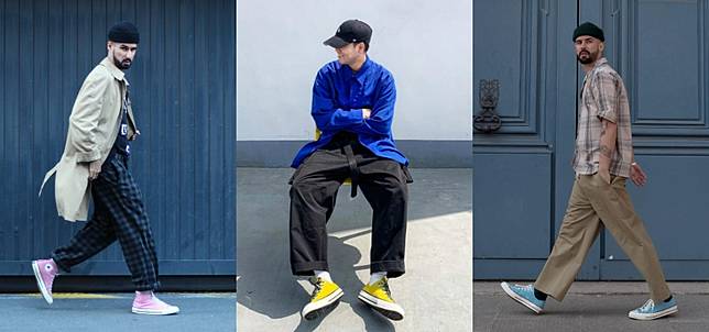 別再只會穿黑白色converse 來點不一樣的 特殊色系帆布鞋 百搭程度讓你通通想包色 Dappei搭配 Line Today