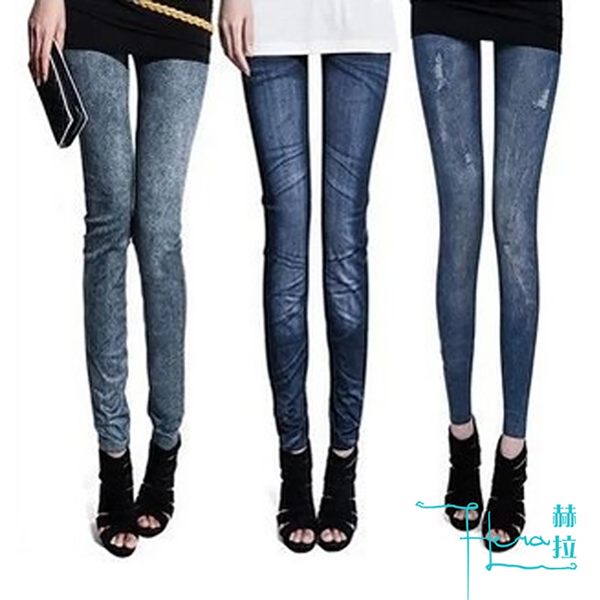 【Hera 赫拉】超彈力激瘦塑身仿牛仔九分長腿褲/鉛筆褲(8款)