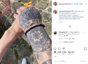 ジジ ハディッド ゼイン マリクが婚約 極秘結婚 手首の新タトゥーにファン騒然