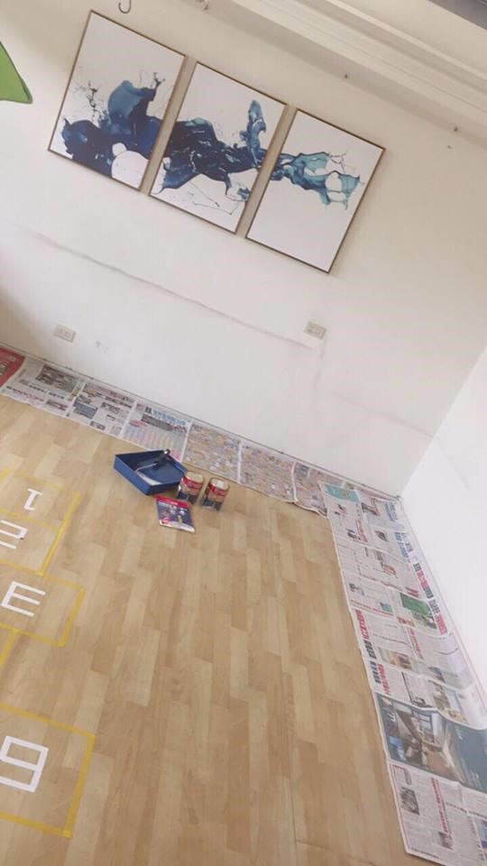 多年前公婆與兒子們同住在這三十年的社區大樓，婚後我