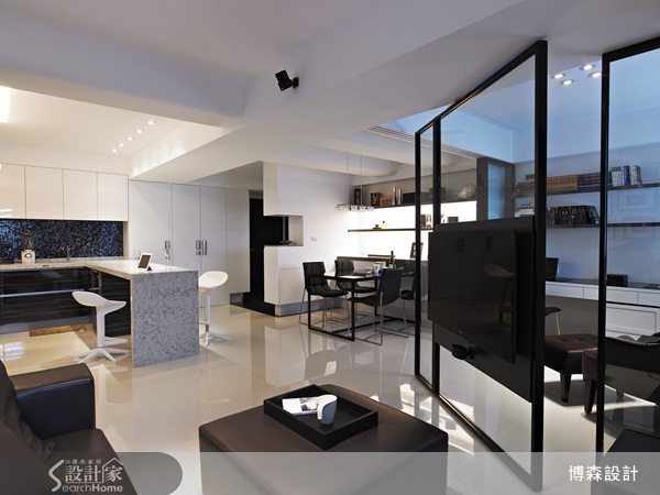 輕透玻璃隔間，我家變身3倍大