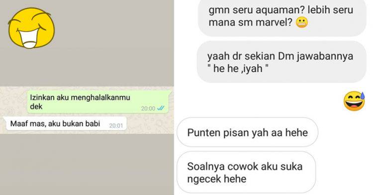 10 Chat Lucu Cara Cewek Nolak Halus Cowok Bikin Auto Mundur Brilio Net Line Today