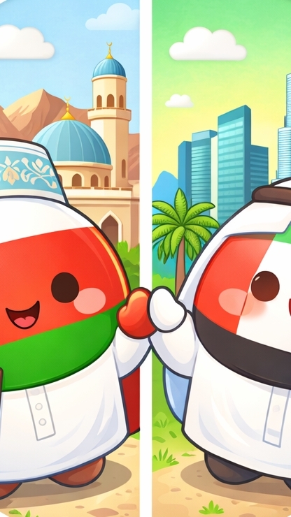 「ドバイ→オマーン避難情報」