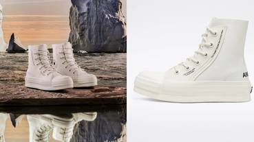ConverseＸAmbush小白鞋明日上架！厚底+防水，今年潮鞋就搶這一雙