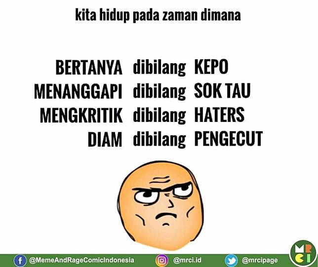 10 Meme Kocak 'Kita Hidup di Zaman' Ini Nyindir Banget, Makjleb!