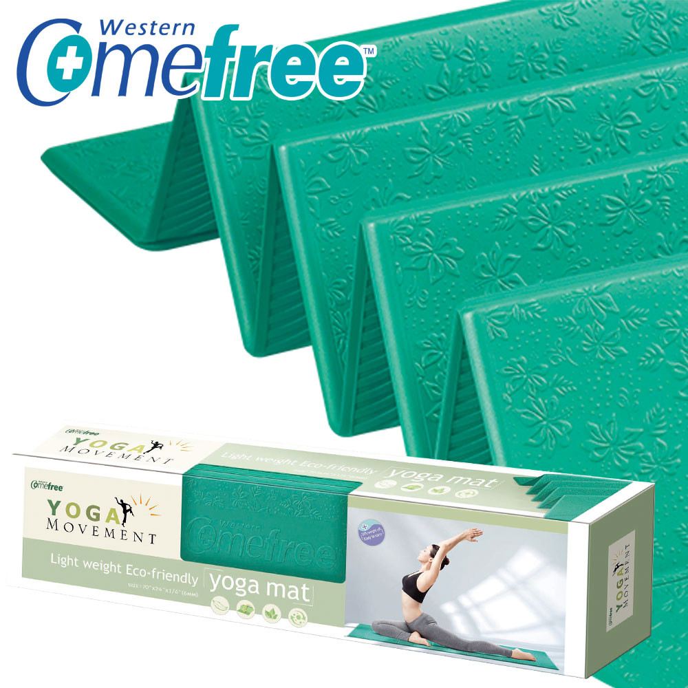 可摺疊用途多元好收納  環保無毒tpe/eva材質  精緻雕花凸紋時尚美觀兼止滑  材質均通過sgs檢驗合格  全組台灣製造生產品質好安心  附贈超值收納背帶  產品特色  1.羽量級輕巧瑜珈墊可摺疊收納方便攜帶  2.採用可食用性顏料染色親密接觸肌膚不過敏  3.添加eva材質增加彈性運動使用中安全舒適   使用說明  1.適度地提供四肢間的保護又能在各種姿勢間切換時保持身體之平衡  2.若不需要運動尺寸也可以任意摺疊成需要的大小  3.亦可使用於露營野餐及海邊沙灘多功能輕便使用  4.表面花紋壓印設計可增加運動時的防滑阻力回覆性佳不易撕裂  5.材質均通過sgs檢驗合格台灣製造品質保證   注意事項  1.可用清水直接沖洗或是使用中性清潔劑洗滌後陰乾亦可直接用乾布擦拭  2.避免靠近尖端物品以減少本體(墊子)或人體受傷害  3.避免陽光直射及高溫環境以防墊子遇熱變質  4.兒童病人或殘疾人士使用該產品時必須有人協助或督導   商品規格  外盒尺寸(cm) 本體材質環保無毒tpe + eva  本體尺寸  15x7x60cm(收納後)  178x60cmx6mm(展開後) 製造國別台灣製造  本體重量1100g  配件收納袋*1  本體厚度6mm