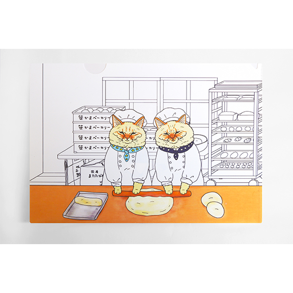 《不可思議的貓世界》資料夾-麵包店