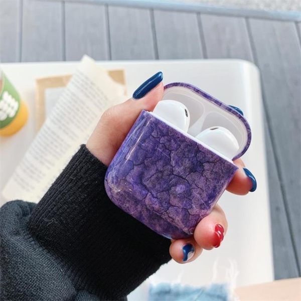 isn大理石Airpods蘋果藍牙無線耳機保護套個性潮牌盒子2代少女款1