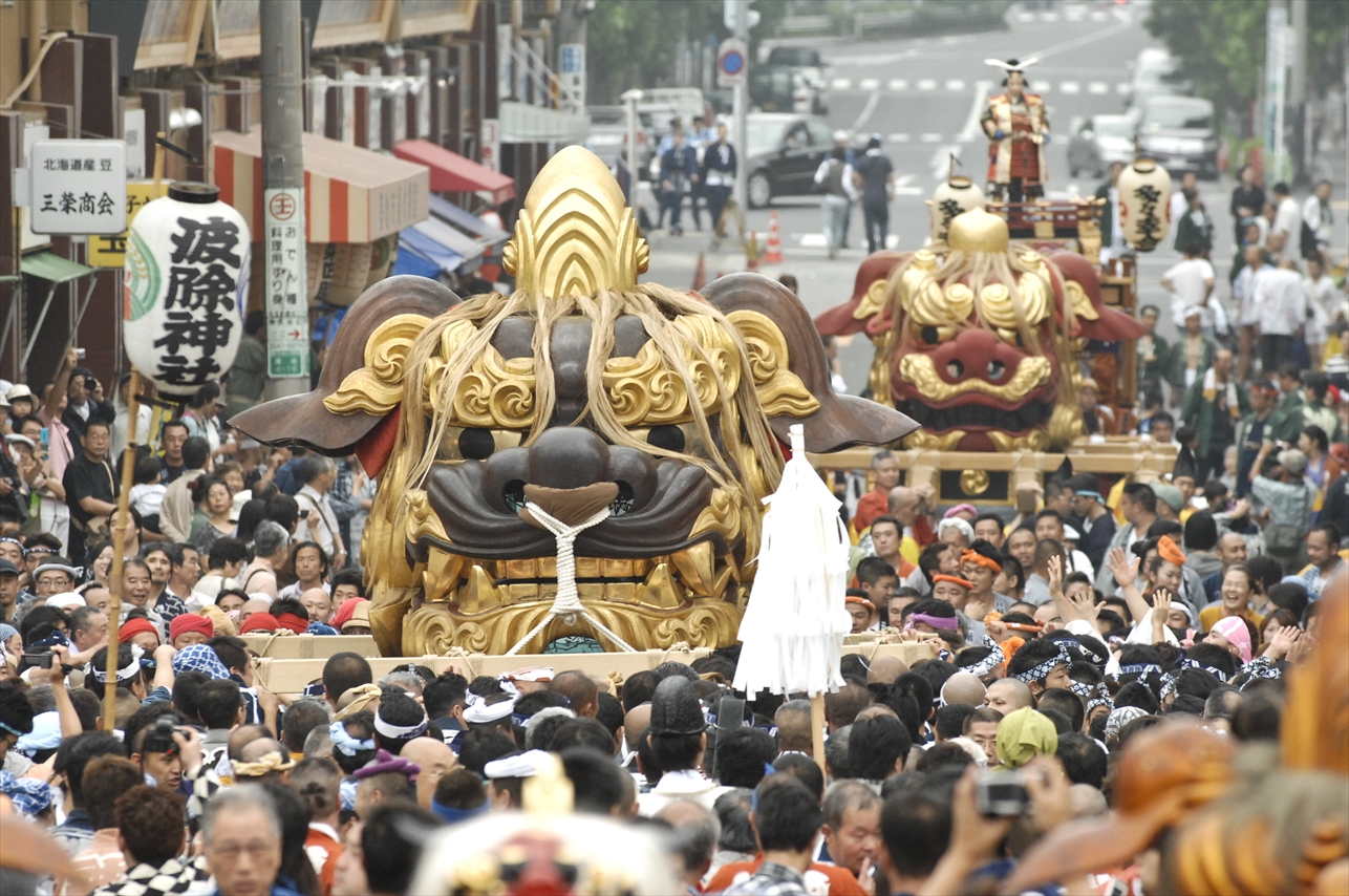 築地獅子祭 獅子