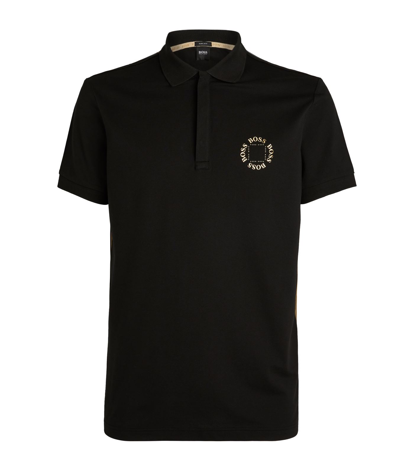 BOSS - A mainstay in any man's wardrobe, this BOSS polo shirt is crafted from piqué cotton for a tex
