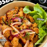 ยำไก่แซ่บ&สลัดโรล