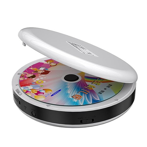 P6便攜式CD播放機復讀機充電藍牙cd播放機音樂隨身聽CD播放器學生學英語神器可家用U盤光盤學習機