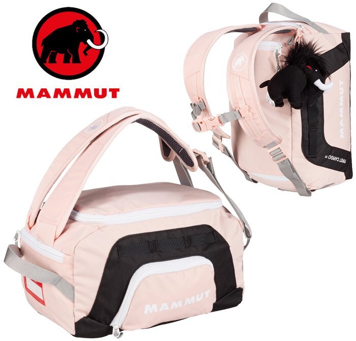 【Mammut 長毛象 瑞士】First Cargo 兒童背包 兒童行李袋 兒童書包 糖果粉/黑 (03890-3536) 【容量12L】
