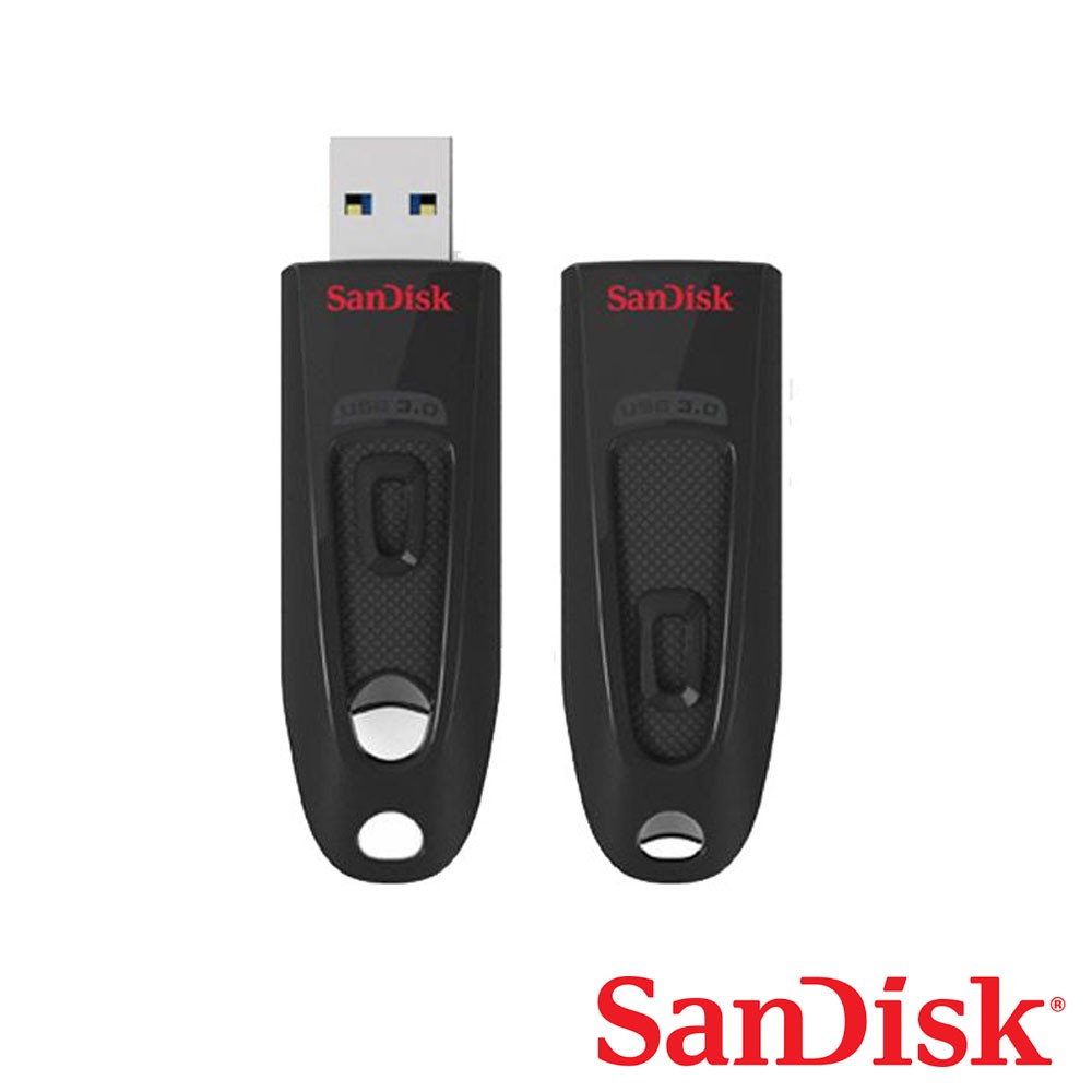 —————商品規格規格—————40 秒之內傳輸一部全長電影SanDisk Ultra USB 3.0 隨身碟外觀小巧時尚，具備更快的資料傳輸速度和充沛的容量。在等待時間更短，且將檔案傳輸至磁碟的速度