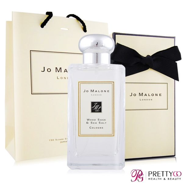 Jo Malone 鼠尾草與海鹽香水(100ml)-附紙盒+提袋+緞帶-國際航空版【美麗購】