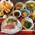天ぷら御膳 - 実際訪問したユーザーが直接撮影して投稿した田中町和食 / 日本料理みかんの写真のメニュー情報