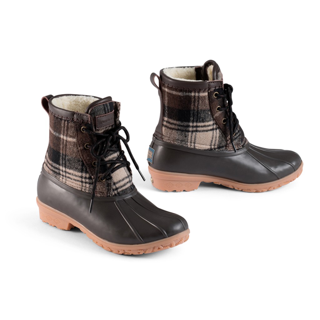 PENDLETON 短靴_ 刷毛款 (格紋 )