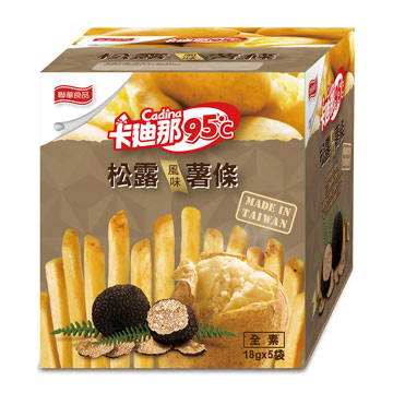 低溫真空工法製成►嚴選食材，香脆口感►經典鹽味，一口接一口►大人小孩都喜歡的零食▼任選5件$285▼平均$57/盒→點我看✩5盒組超值組✩★卡迪那95℃薯條系列★→【鹽味】→【海苔】→【地瓜條】→【松