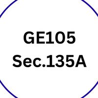 GE105 Sec.135A (M/14.30)