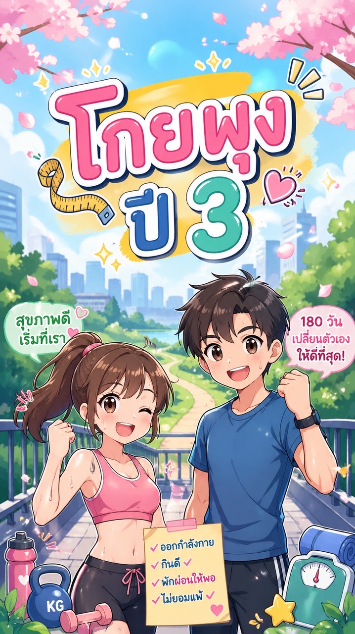 โกยพุงปี 3 (180-Day Challenge)