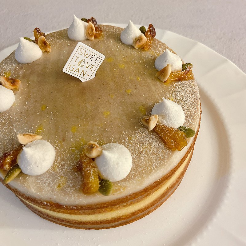 【甜素】栗香柑橘歐貝拉_Vegan 純素