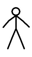 棒人間のイラスト見せ合おう