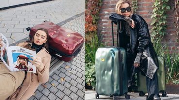 再也不怕行李箱被摔爛！義大利最潮行李箱Crash Baggage凹凸造型堪稱「預防性破壞」