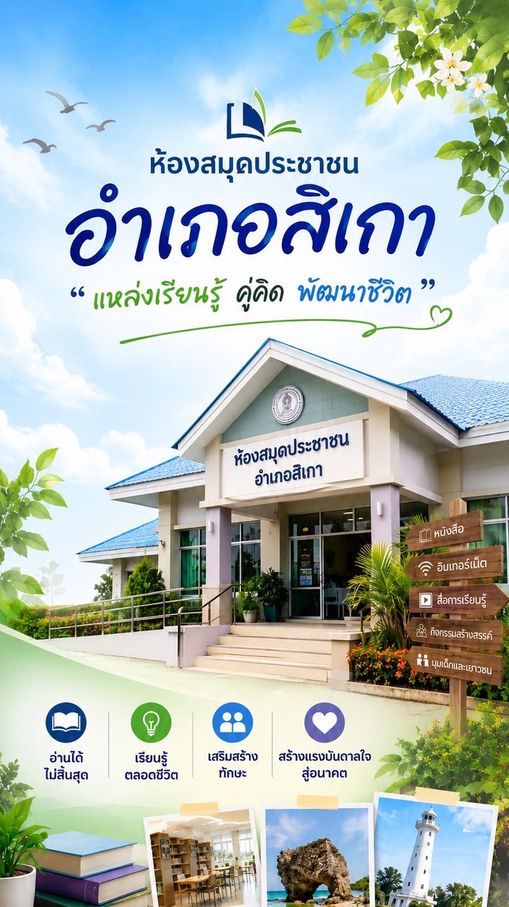ห้องสมุดประชาชนอำเภอสิเกา