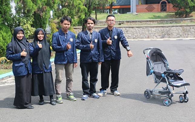 Jelang Lebaran, Mahasiswa Ciptakan Kereta Bayi Anti-Maling 