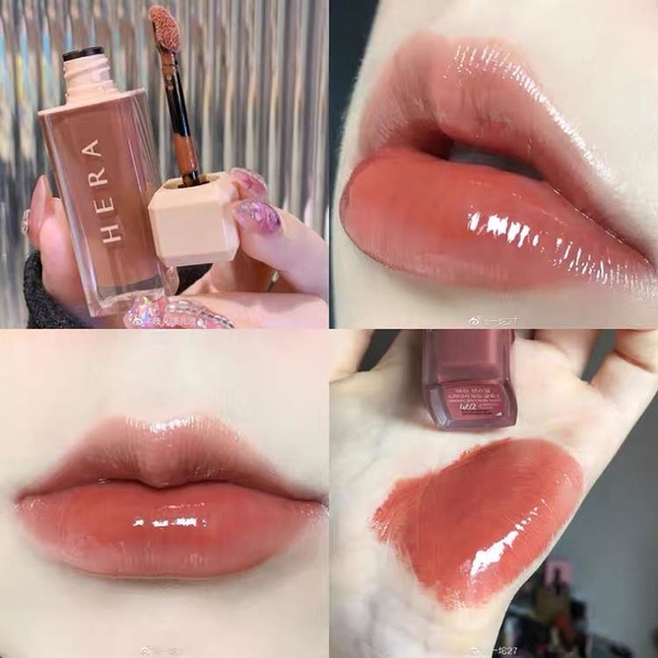 Rs Lin美妝純欲天花板~HERA赫妍唇釉462奶茶色499肉桂棗紅裸色465滋潤現貨