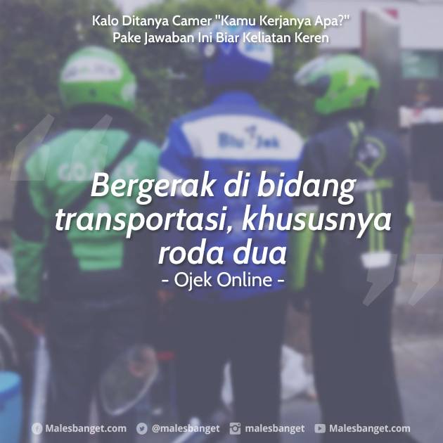 Biar Keliatan Keren di Depan Camer, Pake Jawaban Ini Kalo Kamu Ditanya 'Kerjanya Apa?'