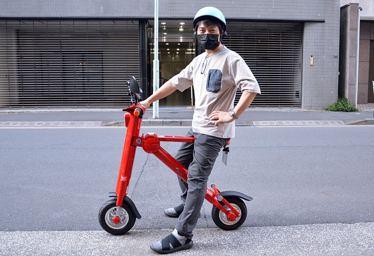 めちゃくちゃ便利かも！折りたたみ電動バイクのシェアリングサービス
