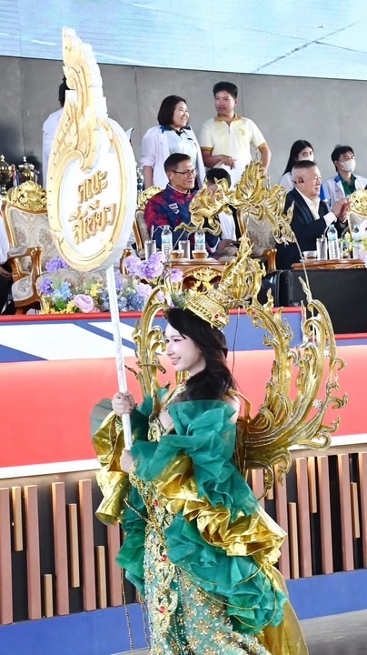 พาเหรด คณะสีเขียว