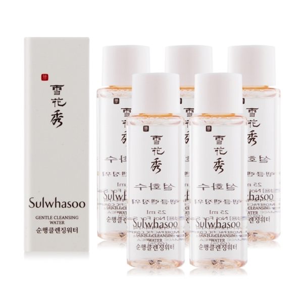 Sulwhasoo 雪花秀 淨透保濕潔膚水(25ml)X5