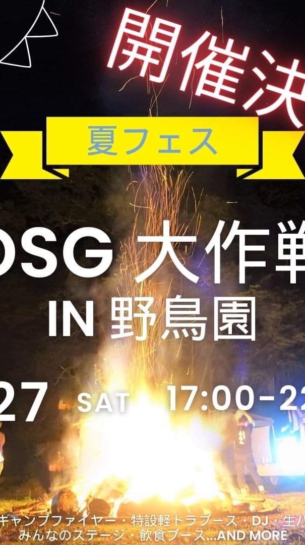 OSG大作戦V2    7/27(土)夜！