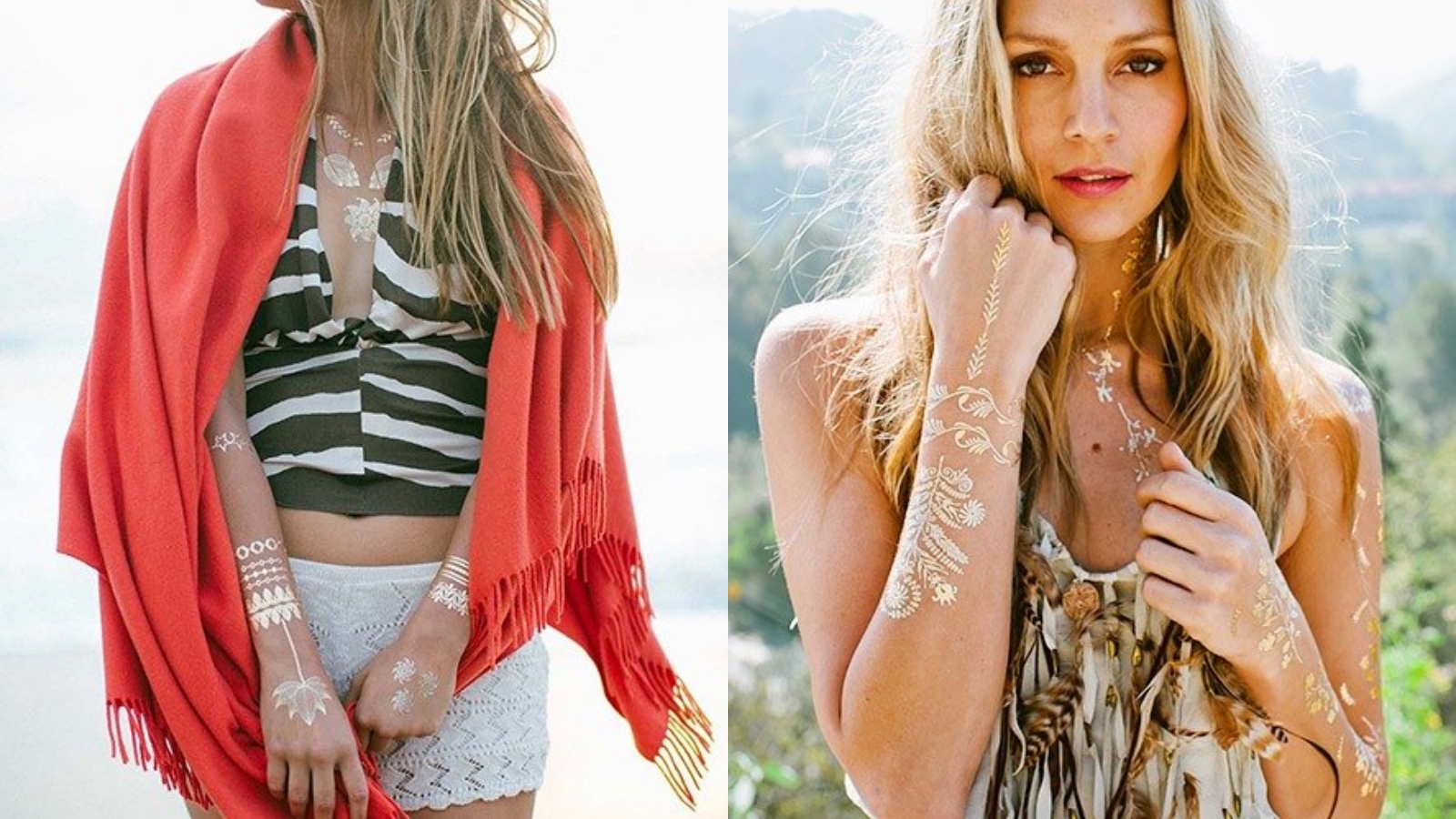 紋身貼紙推薦5：珠寶飾品紋身貼紙