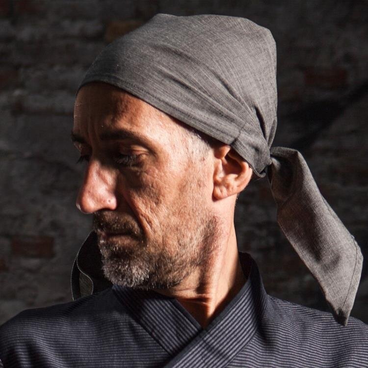 頭巾帽 日式頭巾服務員廚師包頭日料帽子工作帽高端餐飲酒店火鍋飯店定制